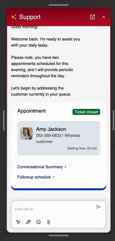 AI-generated, gamified training module